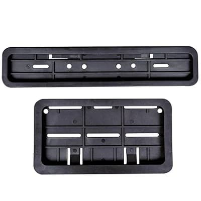Front and Back Number Plate Frame