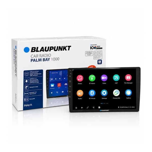 Blaupunkt Palm Bay 1000 - 9" Android Car Infotainment System with Wireless CarPlay & Android Auto