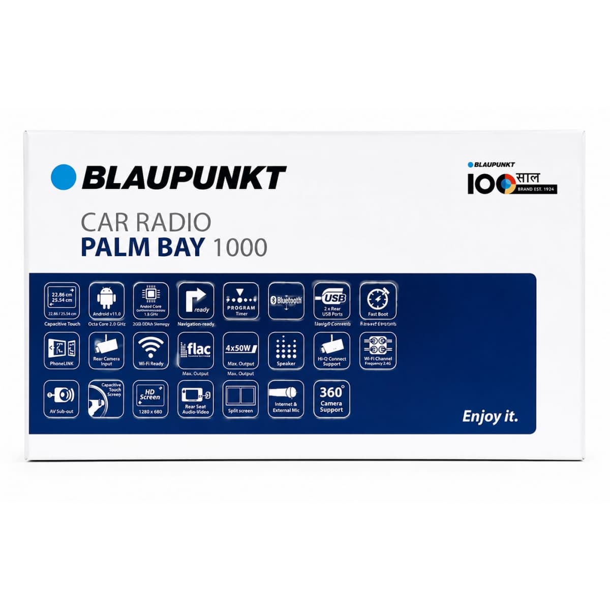 Blaupunkt Palm Bay 1000 - 9" Android Car Infotainment System with Wireless CarPlay & Android Auto gallery image 1