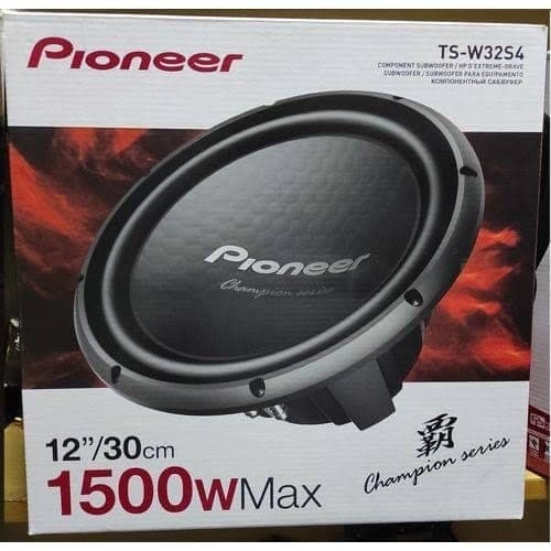 Pioneer TS-W32S4 12" Single Voice Coil 4 ohm Component Subwoofer gallery image 3