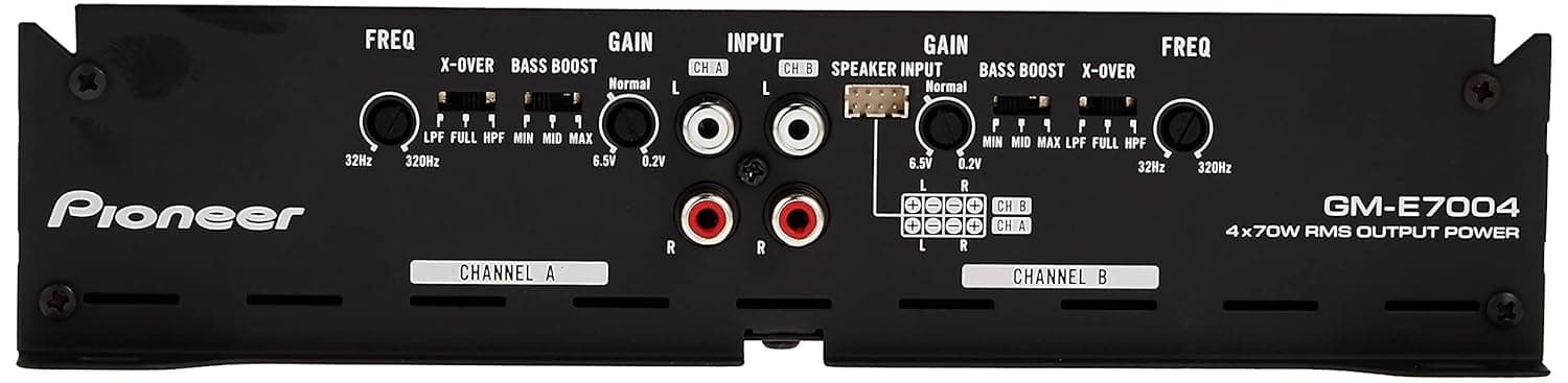 Pioneer Car Amplifier GM-E7004 gallery image 2