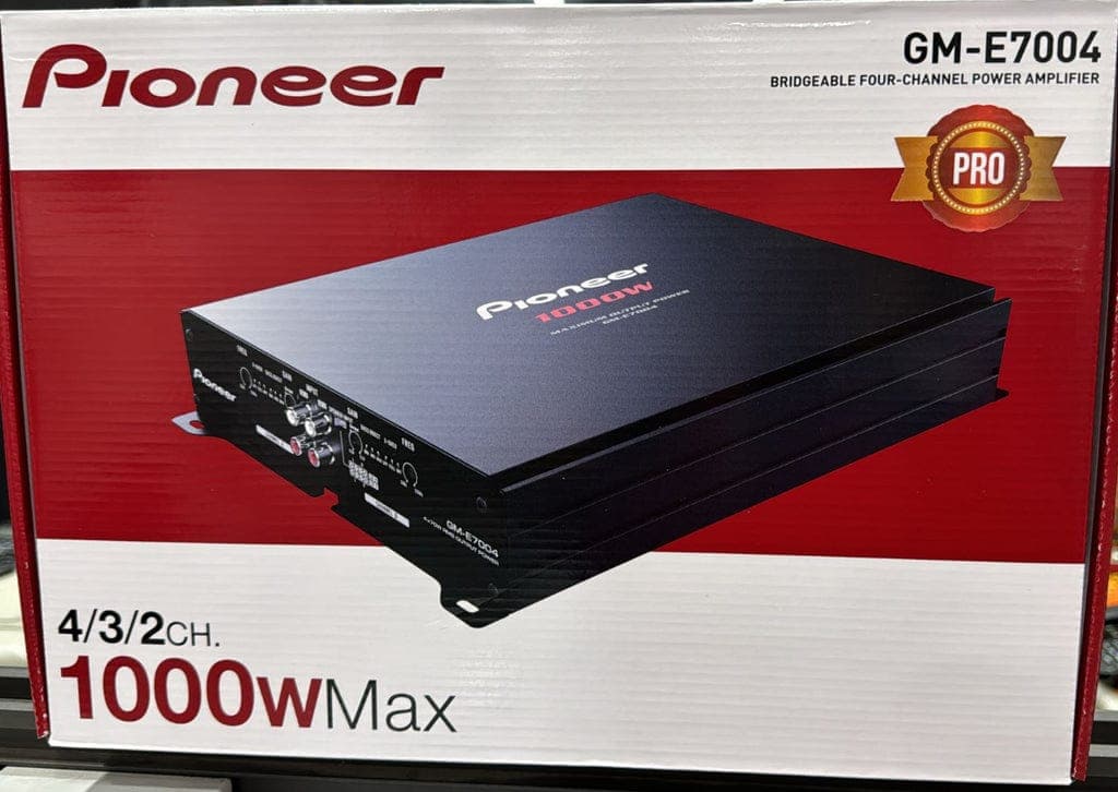 Pioneer Car Amplifier GM-E7004 gallery image 4