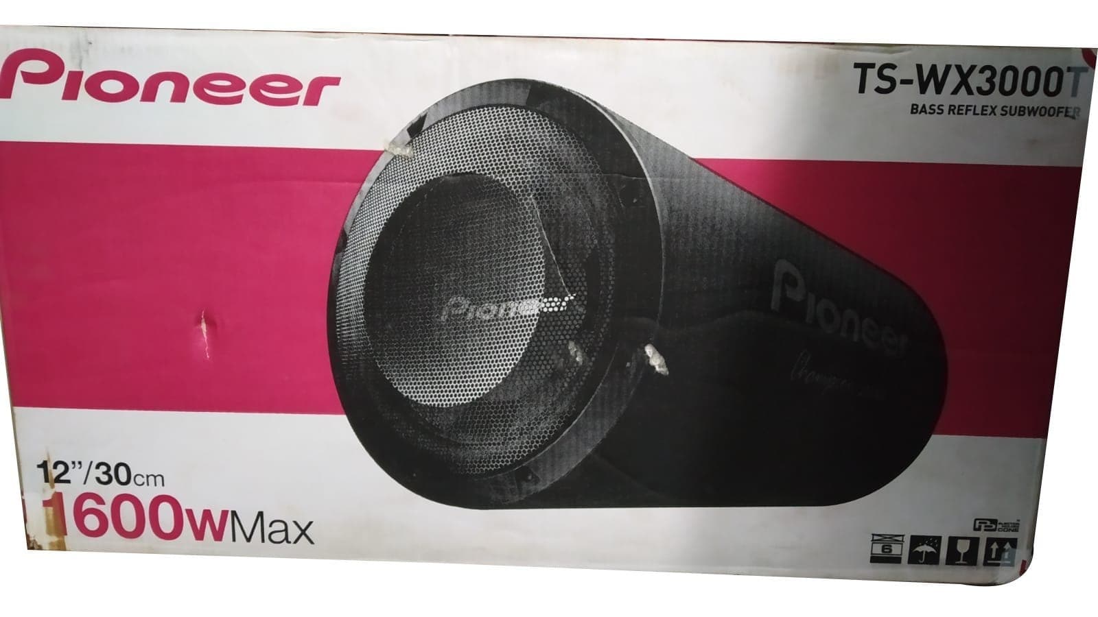 Pioneer TS-WX3000T Champion Series Subwoofer (Passive , RMS Power: 500 W) gallery image 1