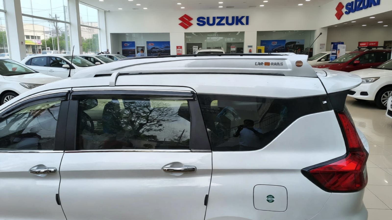 Ertiga 2025 Cargo Rails Carrier new arrival at MyCarBase Bengaluru