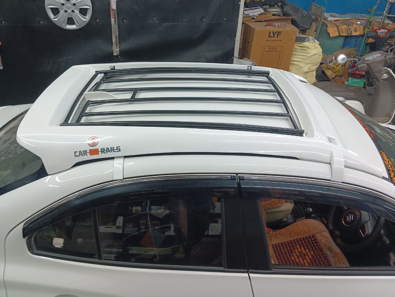 New Dzire Cargo Rails Carrier new arrival at MyCarBase Bengaluru